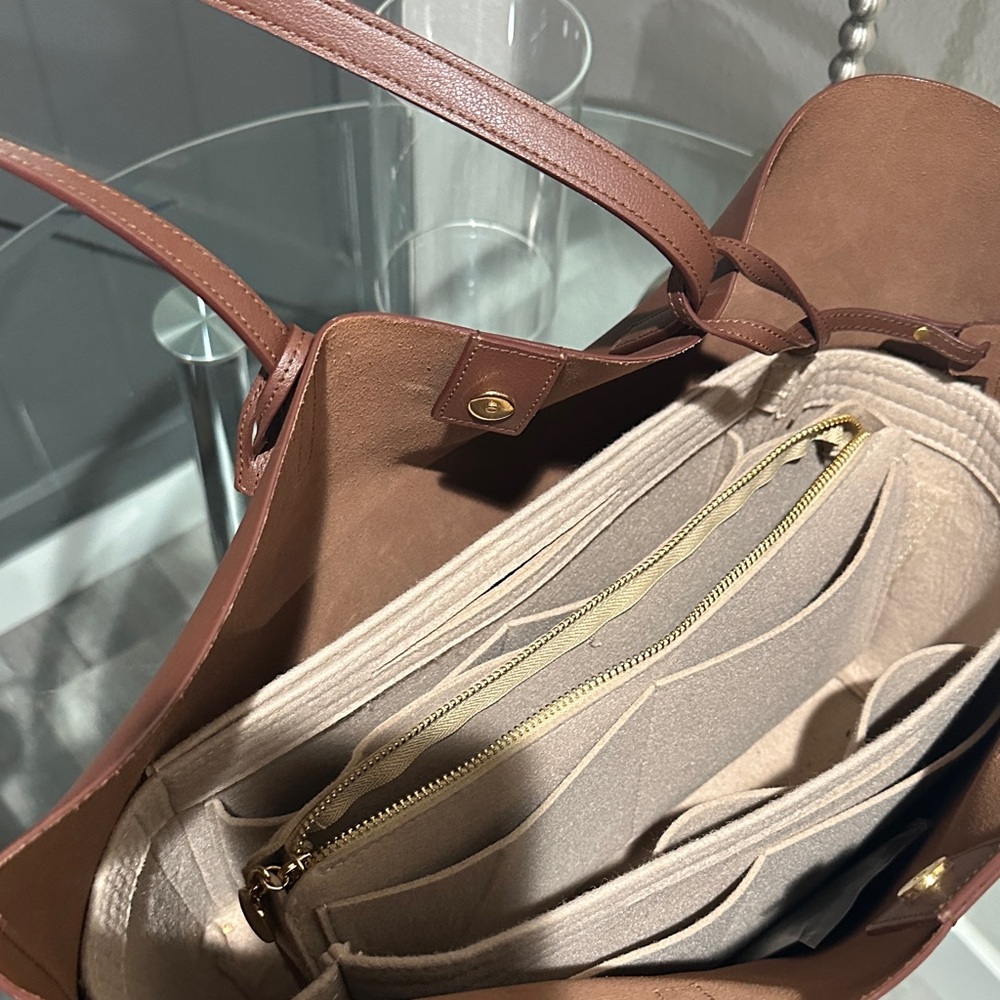 Yves Saint Laurent Chocolate Brown Tote - Picture 7 of 11